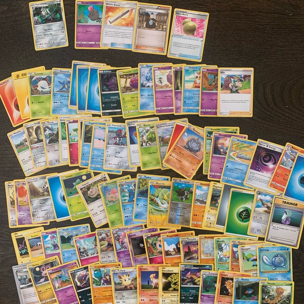 85 Pokémon Cards